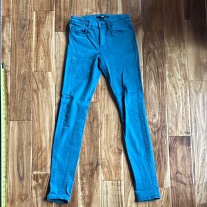 Else Turquoise Blue Skinny Jeans